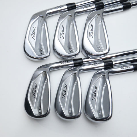Used Titleist 620 CB Iron Set / 5 - PW / Stiff Flex