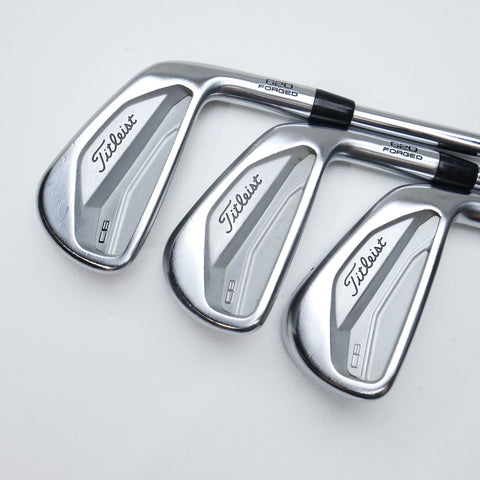 Used Titleist 620 CB Iron Set / 5 - PW / Stiff Flex