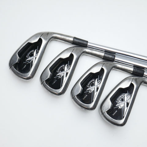 Used Callaway X-20 Tour Iron Set / 4 - PW / Stiff Flex