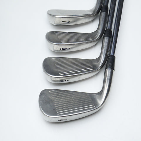 Used Callaway X-20 Tour Iron Set / 4 - PW / Stiff Flex