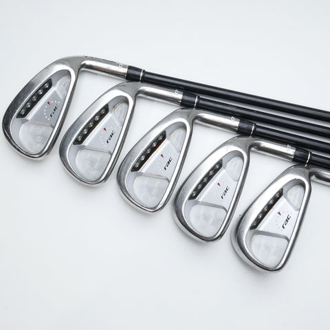 Used TaylorMade RAC OS Iron Set / 3 - SW / Regular Flex