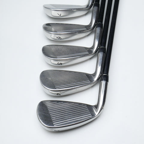 Used TaylorMade RAC OS Iron Set / 3 - SW / Regular Flex