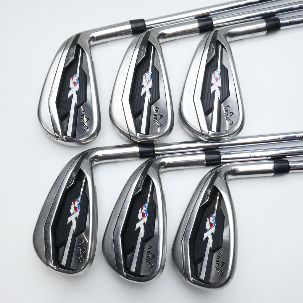 Used Callaway XR Iron Set / 5 - PW / Regular Flex