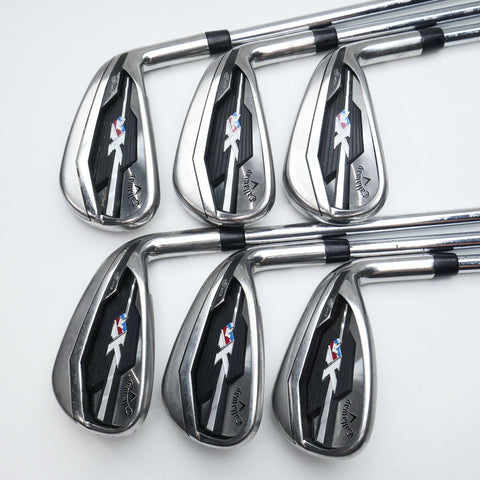 Used Callaway XR Iron Set / 5 - PW / Regular Flex