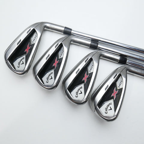 Used Callaway X Hot 2013 Iron Set / 3 - PW / Regular Flex