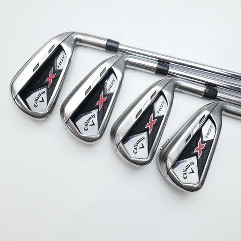 Used Callaway X Hot 2013 Iron Set / 3 - PW / Regular Flex