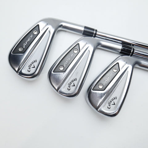 Used Callaway Apex Forged Ai300 Iron Set / 6 - PW + AW / Regular Flex