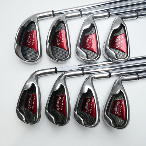 Used Callaway Big Bertha 2008 Iron Set / 4 - SW / Uniflex