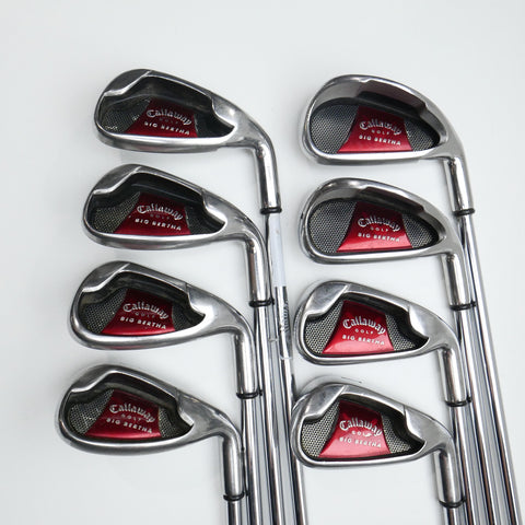 Used Callaway Big Bertha 2008 Iron Set / 4 - SW / Uniflex