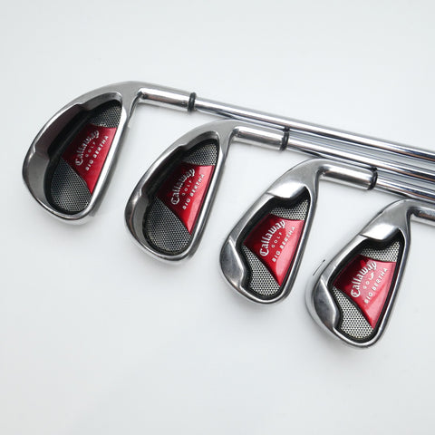 Used Callaway Big Bertha 2008 Iron Set / 4 - SW / Uniflex