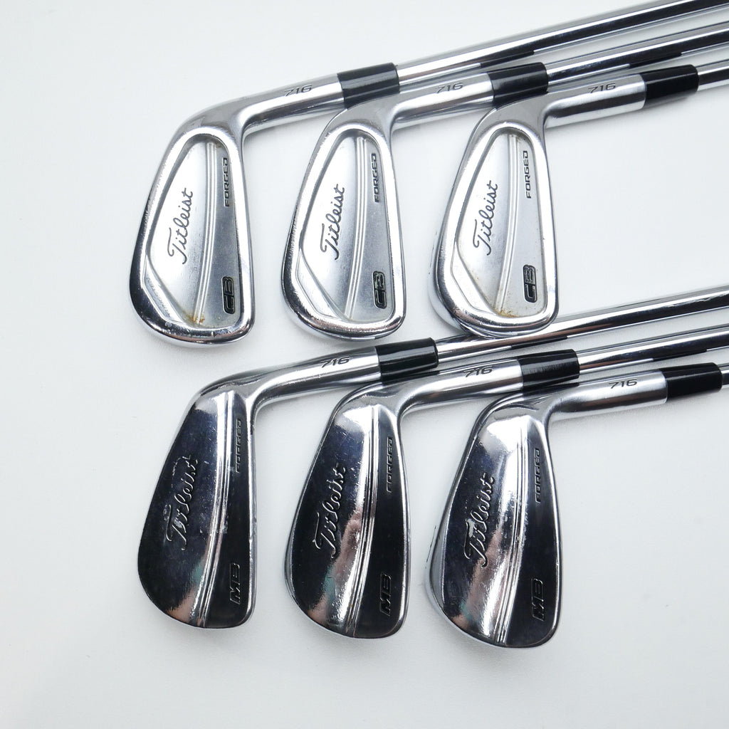 Used Titleist CB 716 & MB 716 Combo Set Iron Set / 4 - 9 IRON