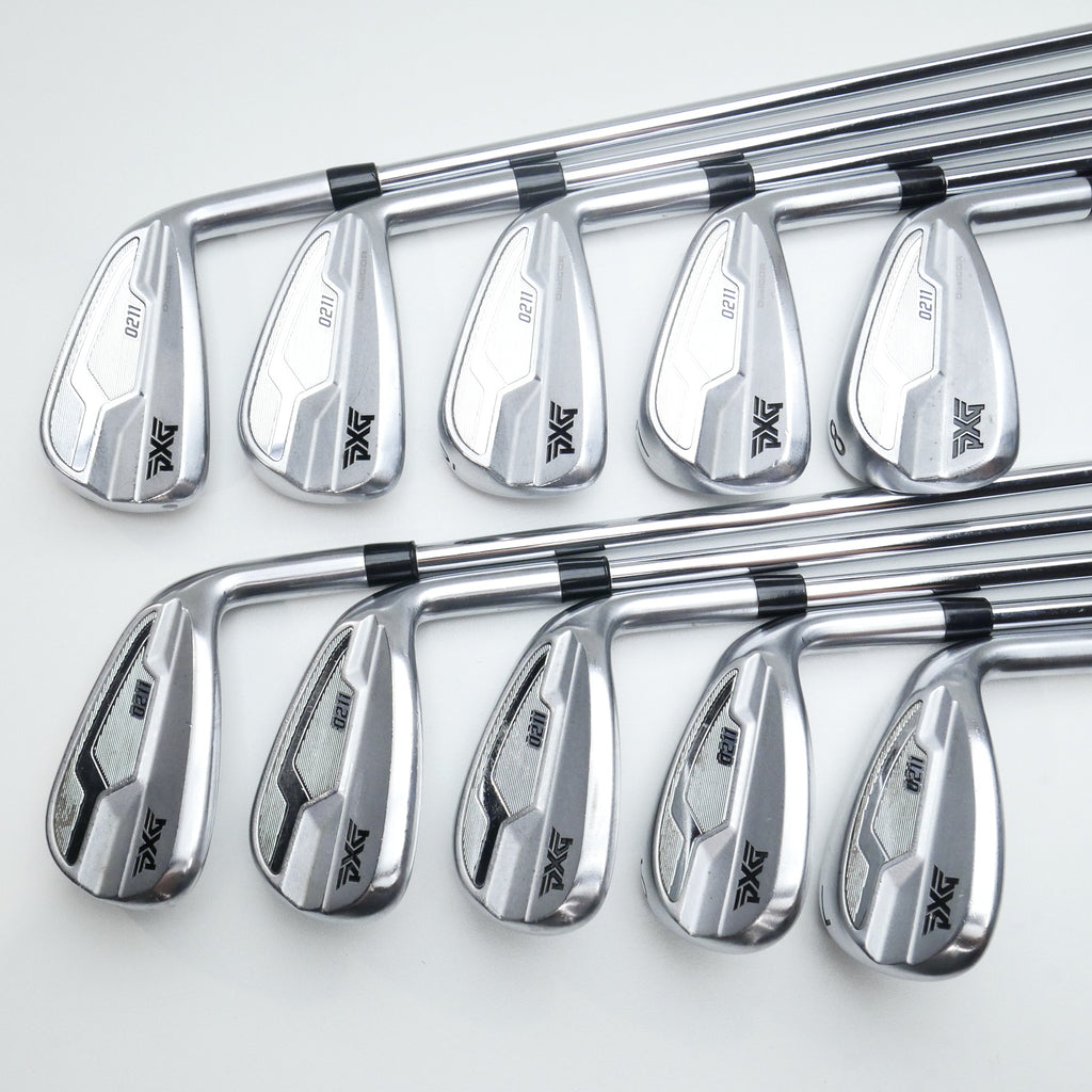 Used PXG 0211 2021 Iron Set / 4 - SW + GW + LW / Regular Flex