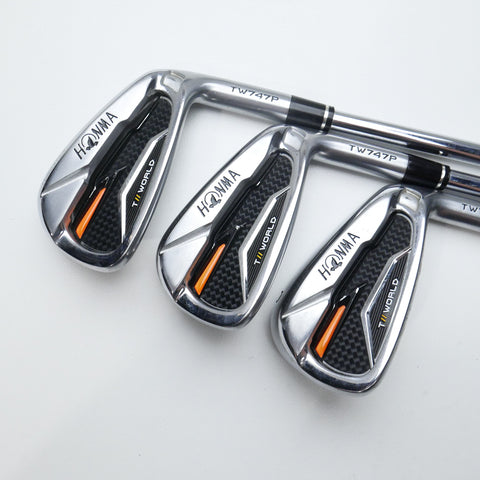 Used Honma TW747 P Iron Set / 5 - PW / Regular Flex