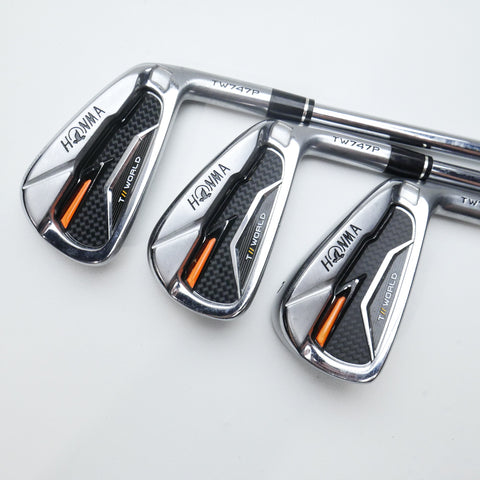 Used Honma TW747 P Iron Set / 5 - PW / Regular Flex