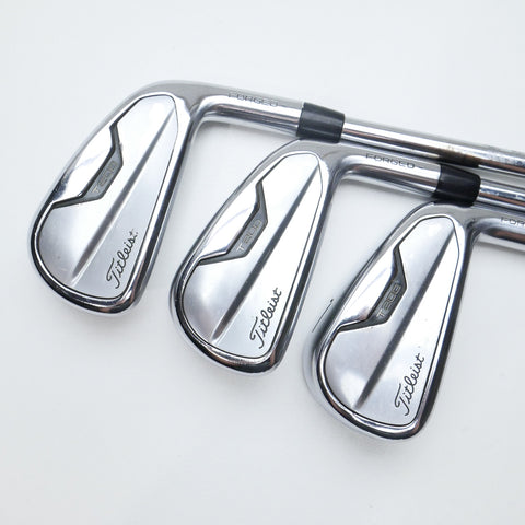 Used Titleist T200 2021 Iron Set / 5 - PW / Stiff Flex