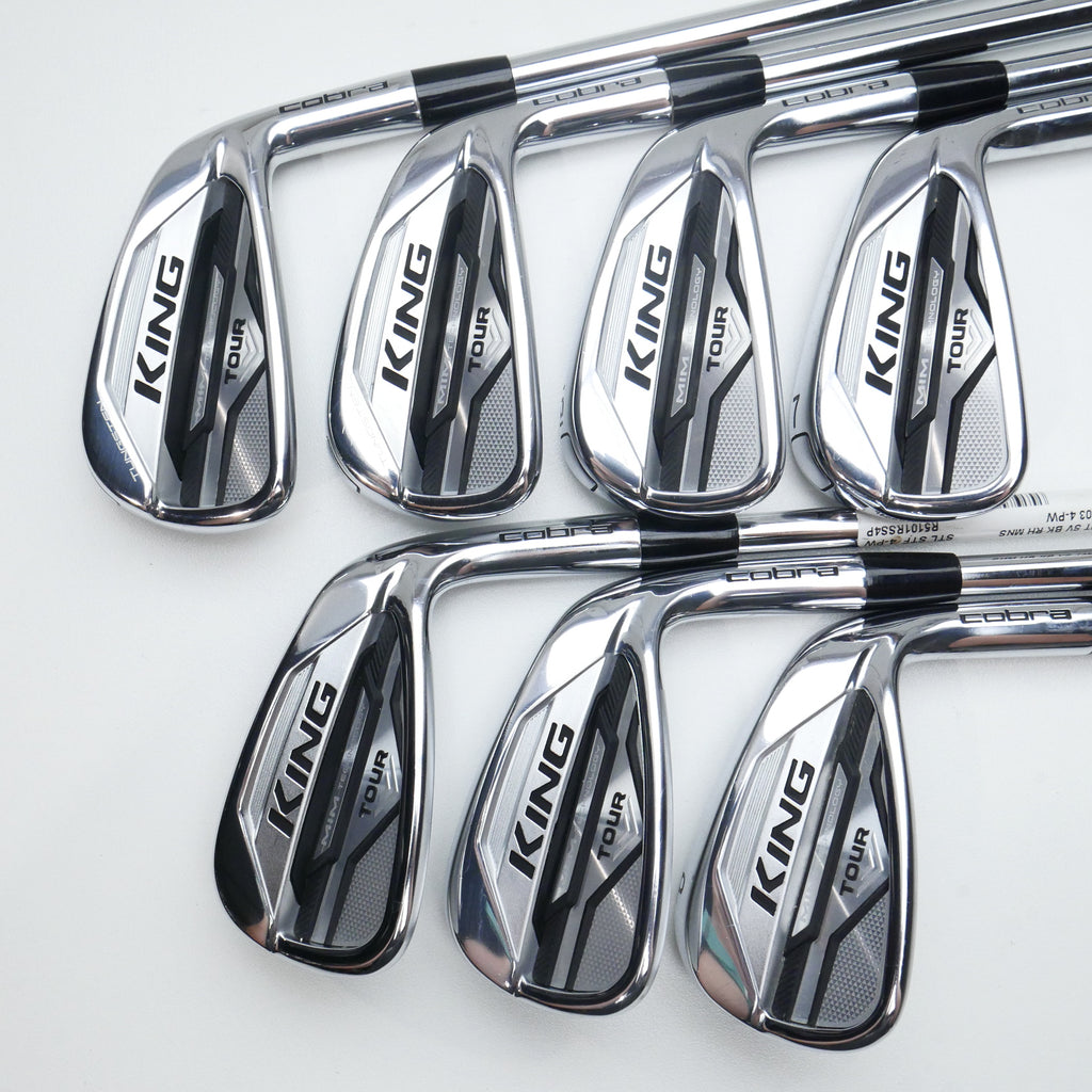 Used Cobra King MIM Tour Iron Set / 4 - PW / Stiff Flex