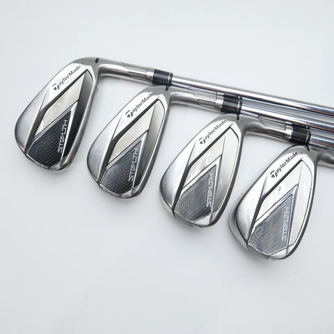 Used TaylorMade Stealth Iron Set / 6 - SW + AW / Regular Flex