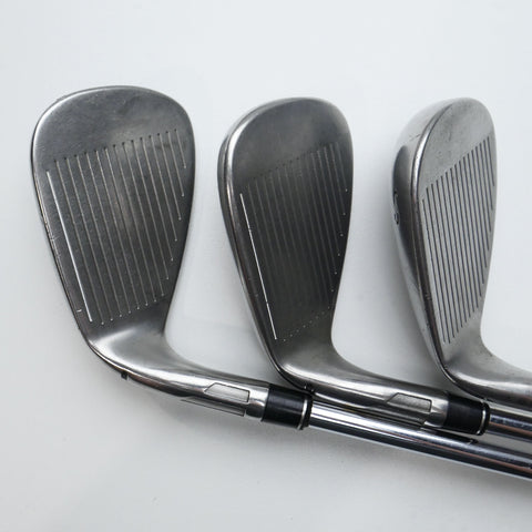 Used TaylorMade Stealth Iron Set / 6 - SW + AW / Regular Flex
