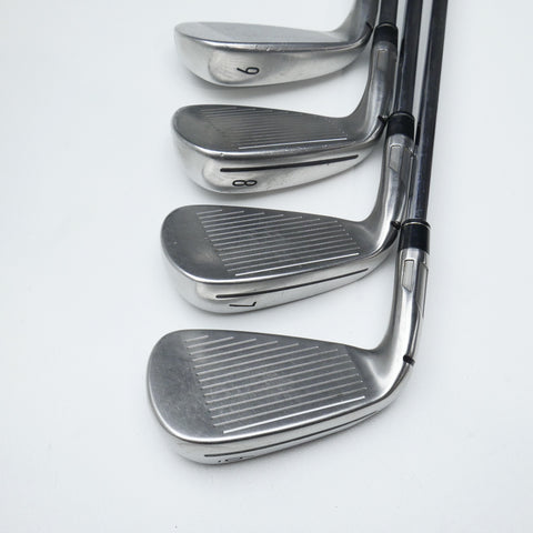 Used TaylorMade Stealth Iron Set / 6 - SW + AW / Regular Flex