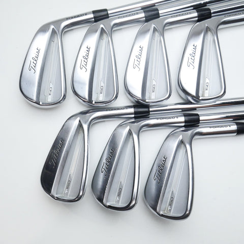 Used Titleist T150 2023 Iron Set / 4 - PW / Stiff Flex