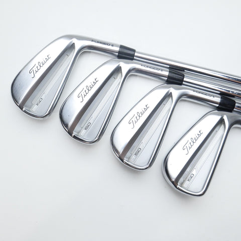 Used Titleist T150 2023 Iron Set / 4 - PW / Stiff Flex