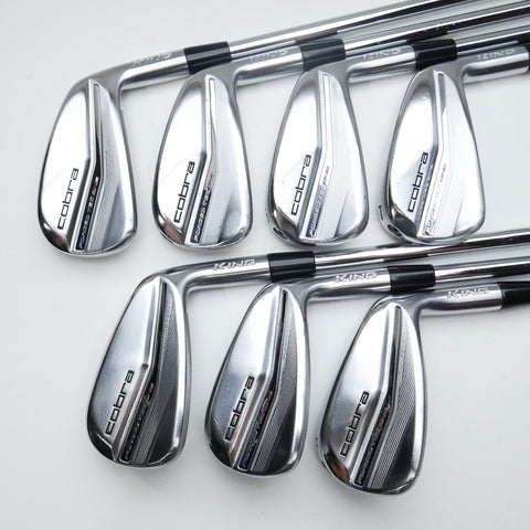 Used Cobra Forged Tec One Length 2023 Iron Set / 4 - PW / Stiff Flex
