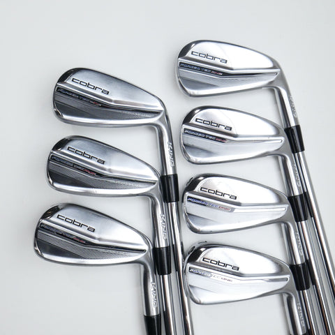 Used Cobra Forged Tec One Length 2023 Iron Set / 4 - PW / Stiff Flex
