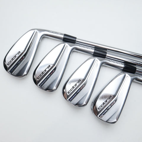 Used Cobra Forged Tec One Length 2023 Iron Set / 4 - PW / Stiff Flex