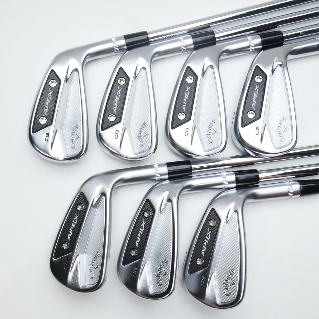 Used Callaway Apex CB 24 Iron Set / 4 - PW / X-Stiff Flex
