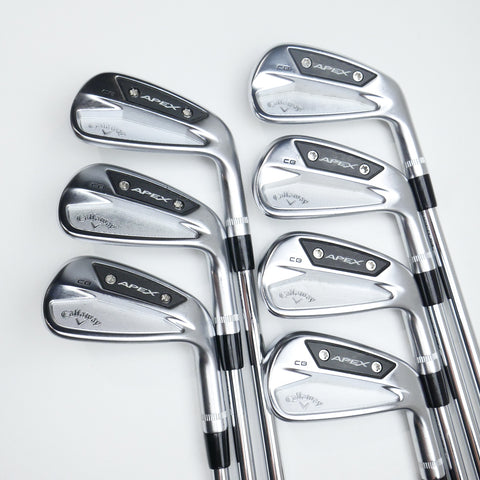 Used Callaway Apex CB 24 Iron Set / 4 - PW / X-Stiff Flex