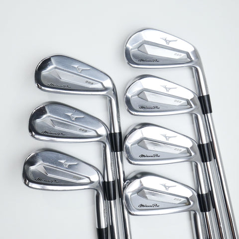 Used Mizuno Pro 223 Iron Set / 4 - PW / Stiff Flex