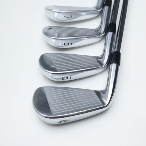Used Mizuno Pro 223 Iron Set / 4 - PW / Stiff Flex