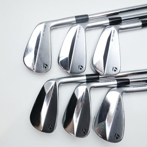 Used TaylorMade P7MB 2023 Iron Set (No 7 iron) / 4 - PW / Stiff Flex