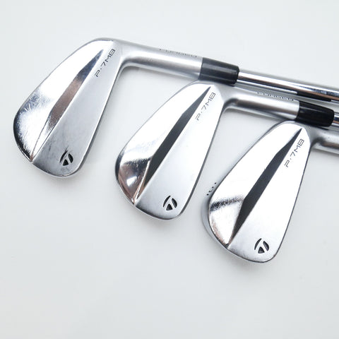 Used TaylorMade P7MB 2023 Iron Set (No 7 iron) / 4 - PW / Stiff Flex