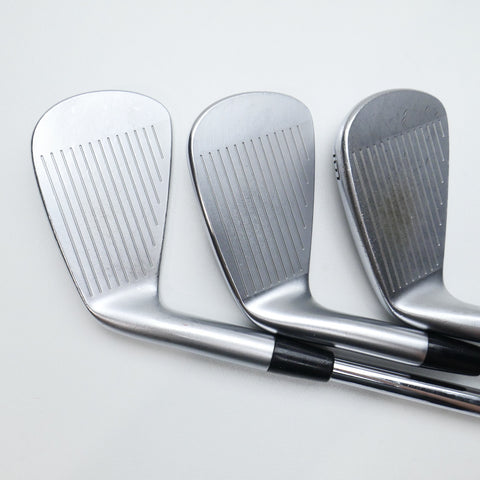 Used TaylorMade P7MB 2023 Iron Set (No 7 iron) / 4 - PW / Stiff Flex