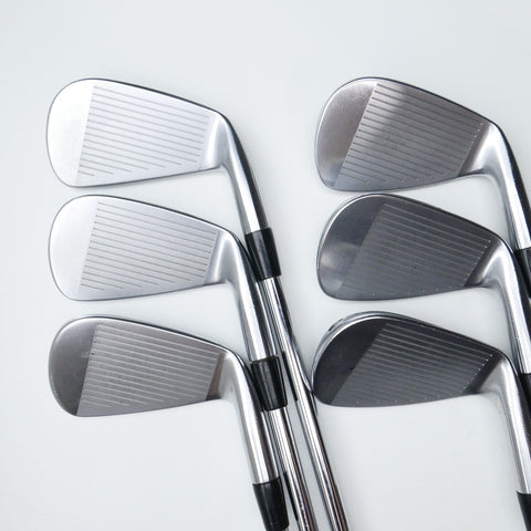 Used Cobra King Forged Tec 2022 Iron Set / 5 - PW / Stiff Flex / Left-Handed