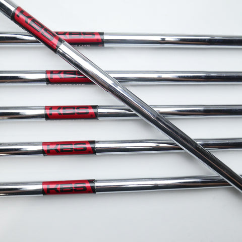 Used Cobra King Forged Tec 2022 Iron Set / 5 - PW / Stiff Flex / Left-Handed