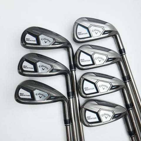Used Callaway 2015 Big Bertha Iron Set / 5 - SW / Ladies Flex
