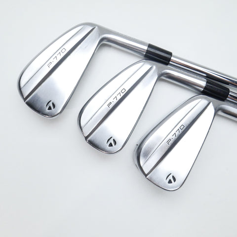 Used TaylorMade P770 2024 Iron Set / 5 - PW / Stiff Flex