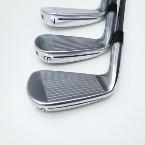 Used TaylorMade P770 2024 Iron Set / 5 - PW / Stiff Flex