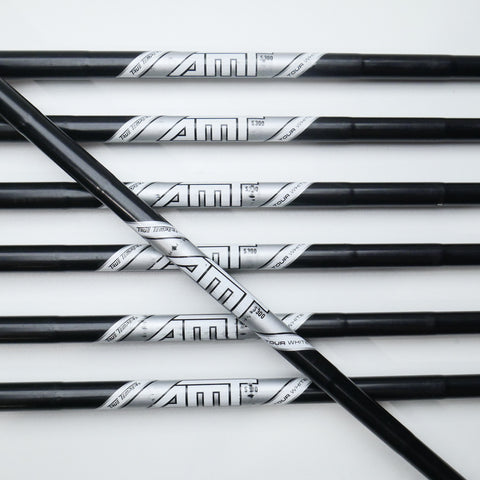 Used Cobra King Forged Tec Black Iron Set / 4 - PW / Stiff Flex