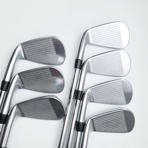 Used Titleist T200 2021 & T100s 2021 Iron Set / 4 - PW / Stiff Flex