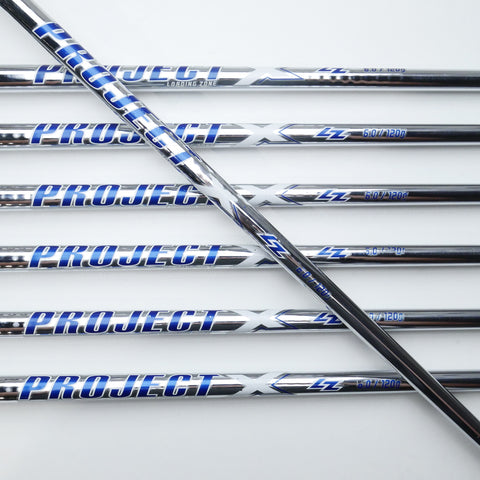 Used Titleist T200 2021 & T100s 2021 Iron Set / 4 - PW / Stiff Flex