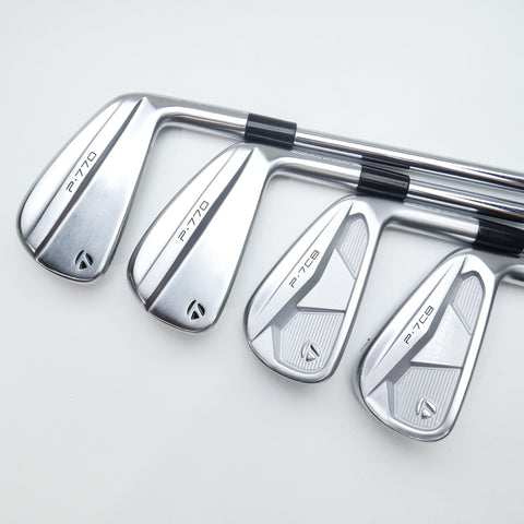 Used TaylorMade P770 2024 & P7CB 2024 Combo Iron Set / 4 - PW / X-Stiff Flex