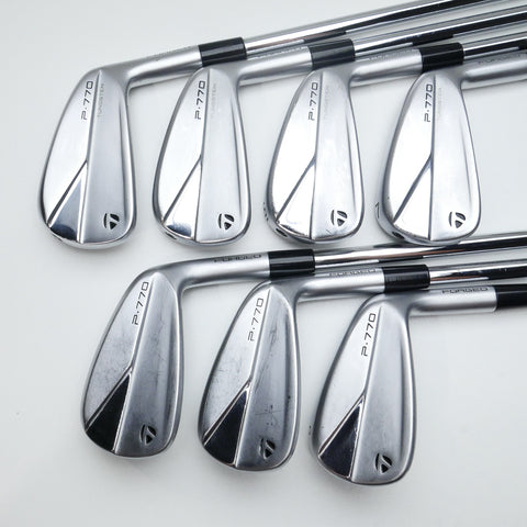 Used TaylorMade P770 2023 Iron Set / 4 - PW / Regular Flex