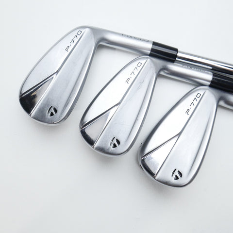 Used TaylorMade P770 2023 Iron Set / 4 - PW / Regular Flex