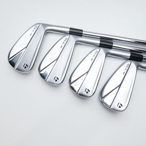 Used TaylorMade P770 2023 Iron Set / 4 - PW / Regular Flex