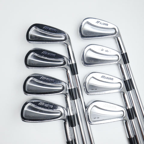 Used Mizuno MP-30 Iron Set / 3 - PW / Stiff Flex
