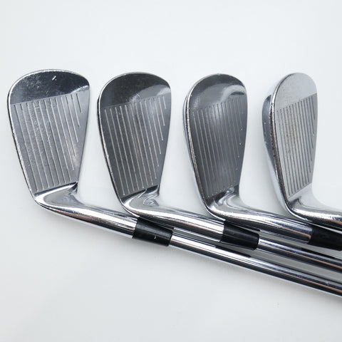 Used Mizuno MP-30 Iron Set / 3 - PW / Stiff Flex