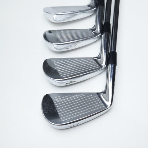 Used Mizuno MP-30 Iron Set / 3 - PW / Stiff Flex